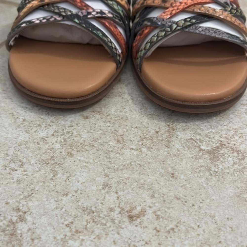 NWT Madewell crisscross slide sandals size 7.5 - Picture 6 of 6